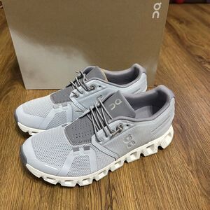 On Cloud 5 Heather Fossil running athletic training shoes sneakers women’s 9 new